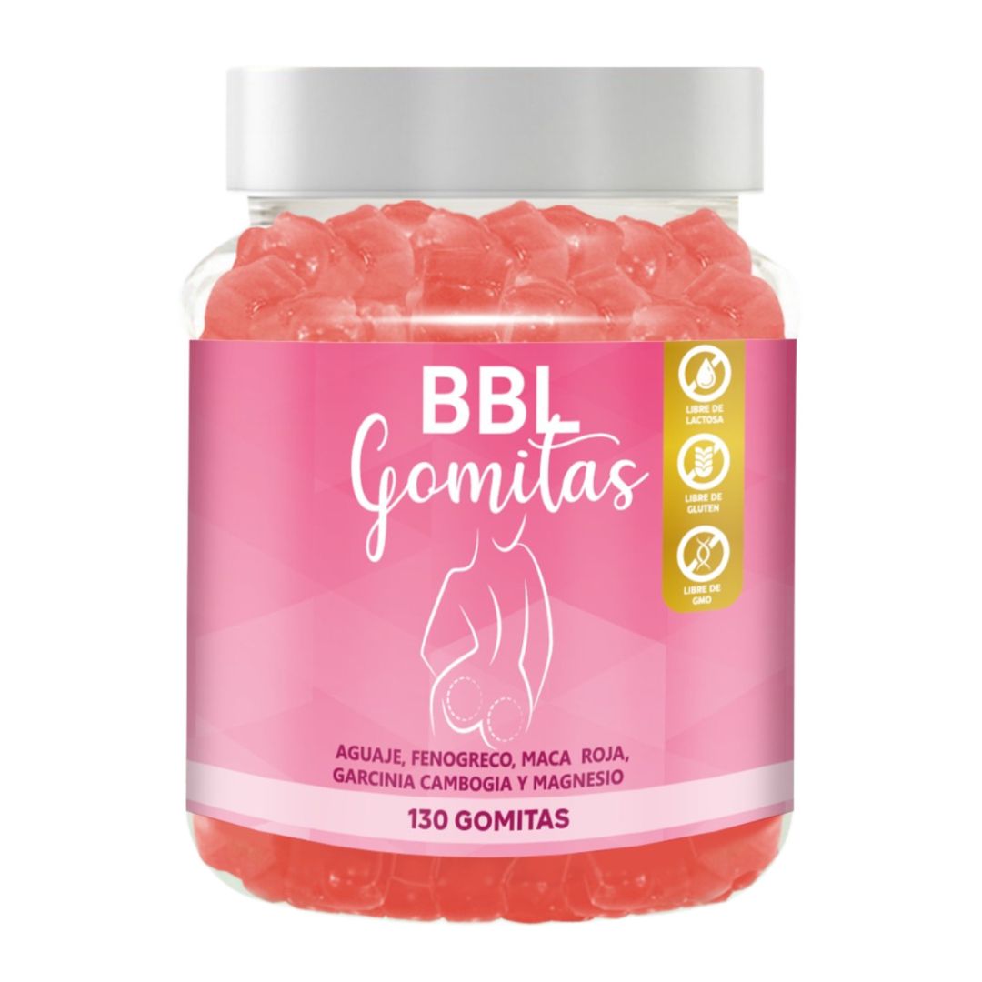 Gomitas Naturales BBL – Realza busto, glúteos y caderas 💜