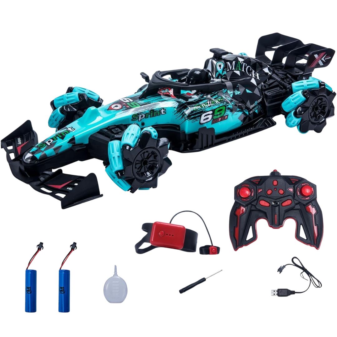 Carro F1 con Sensor de Gestos y Drift 🔥