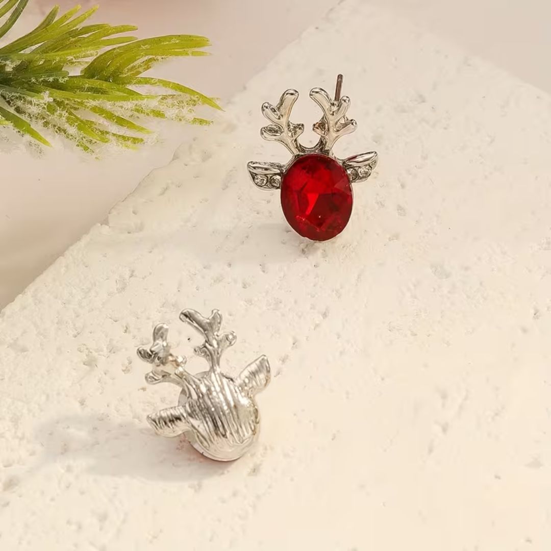 Aretes Navideños Elegantes – Edición Festiva 🎅🦌