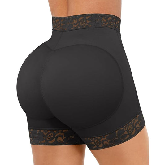 Faja Moldeadora para Mujer, Shorts de Control de Abdomen de Cintura Baja y Realce de Glúteos