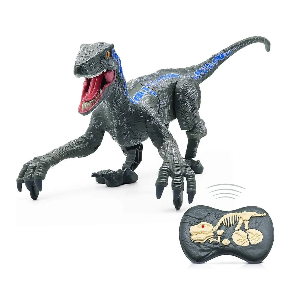 Juguete de Dinosaurio Velociraptor con Control Remoto